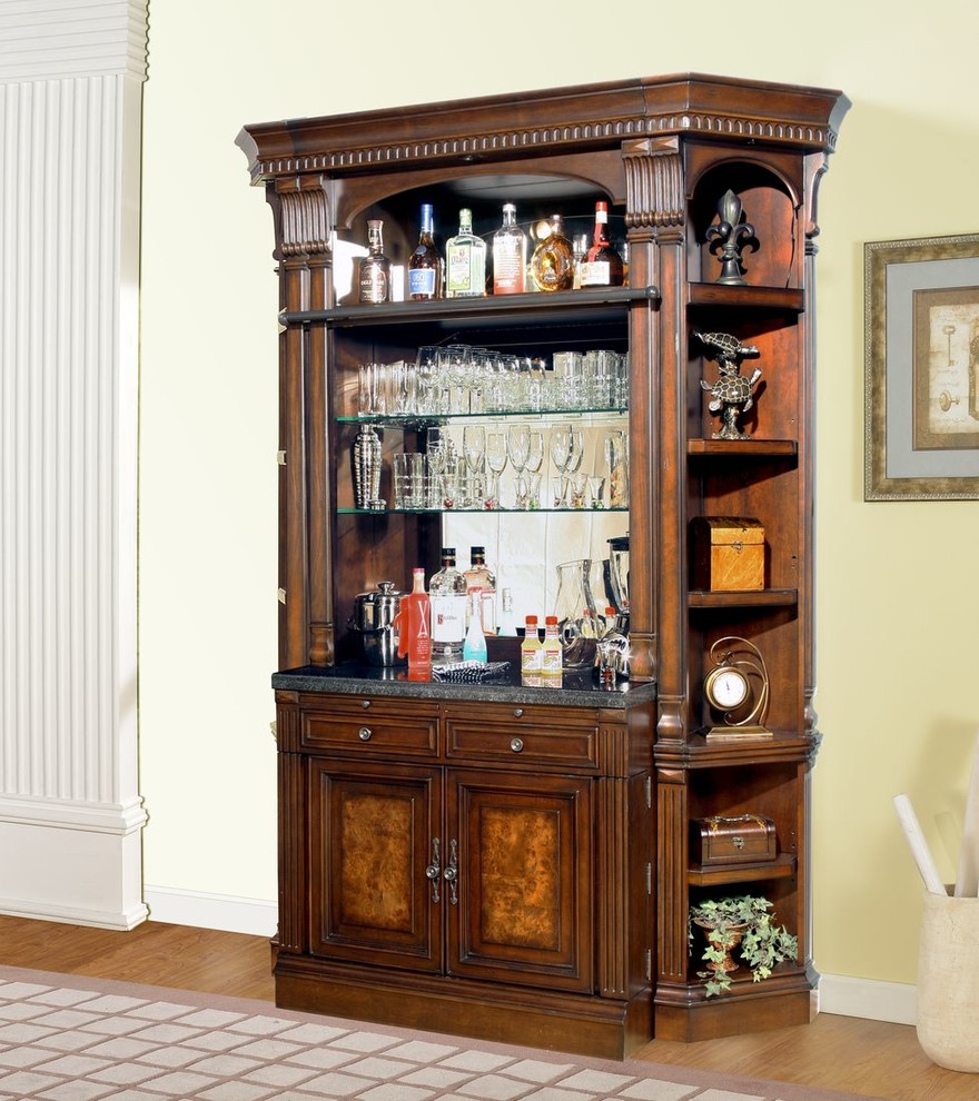 家具 antique wine wood cabinet vintage Living Room Wooden Antique Wine Cabinet — Home Bar Oasis