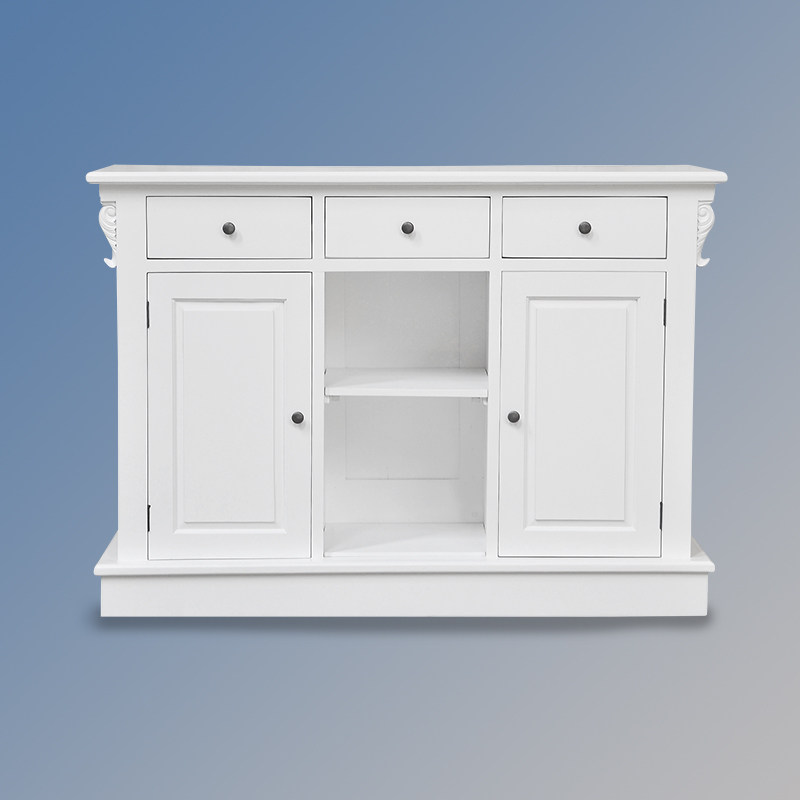Modern Hardwood Bar Cabinet Set with Wine Storage - Bar WNL152 - Image 6